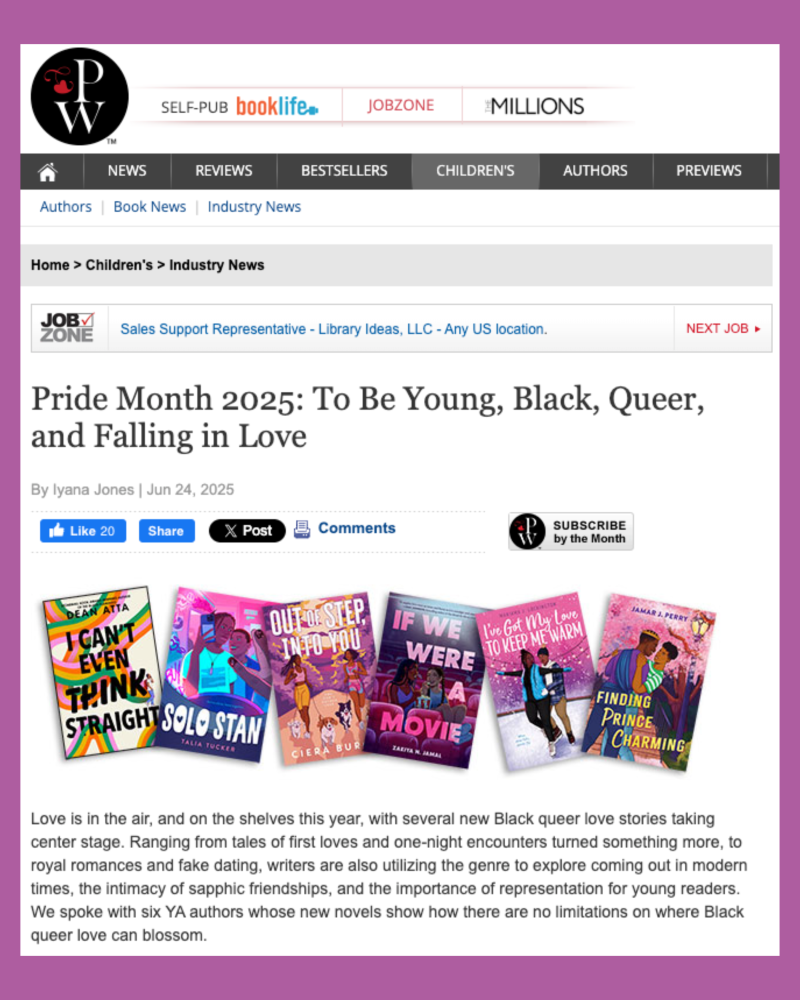I’ve Got My Love to Keep Me Warm in Publishers Weekly!